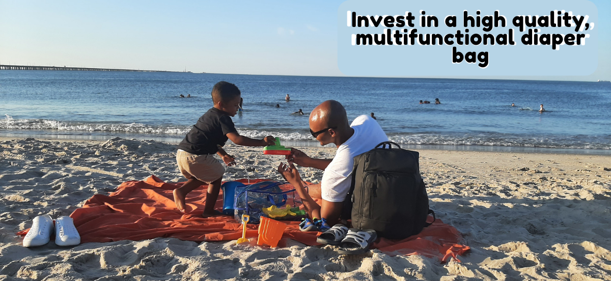 Invest in a high quality multifunctional diaper bag