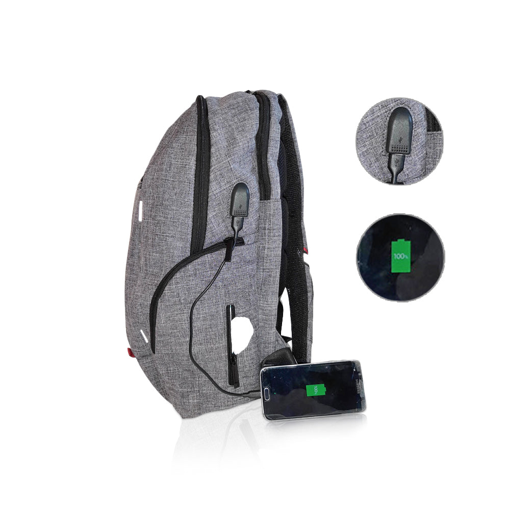 Jaden Bag - Backpack Diaper Bag - best diaper bag - laptop bag - charging port - travel bag - work bag | Bags for Dads | WSEL bags