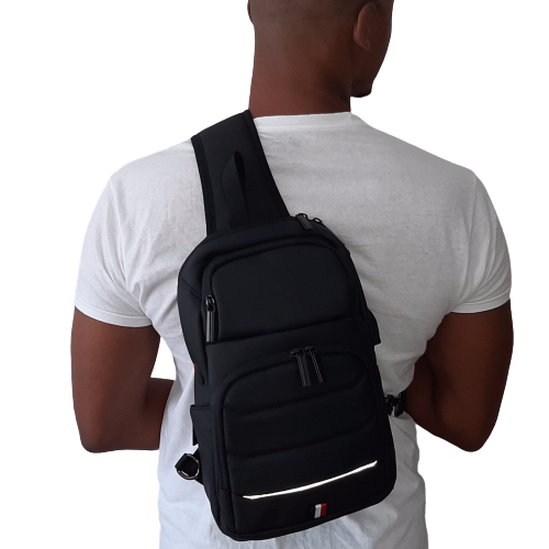 Mens Sling Bag - Kobe Expandable Bag & Kobe Mini | Daddy Bags , Kobe Bag, multifunctional, laptop bag, diaper bag, active dad, bag for fathers, bag for men, unisex diaper bag, insulated bottle pockets,