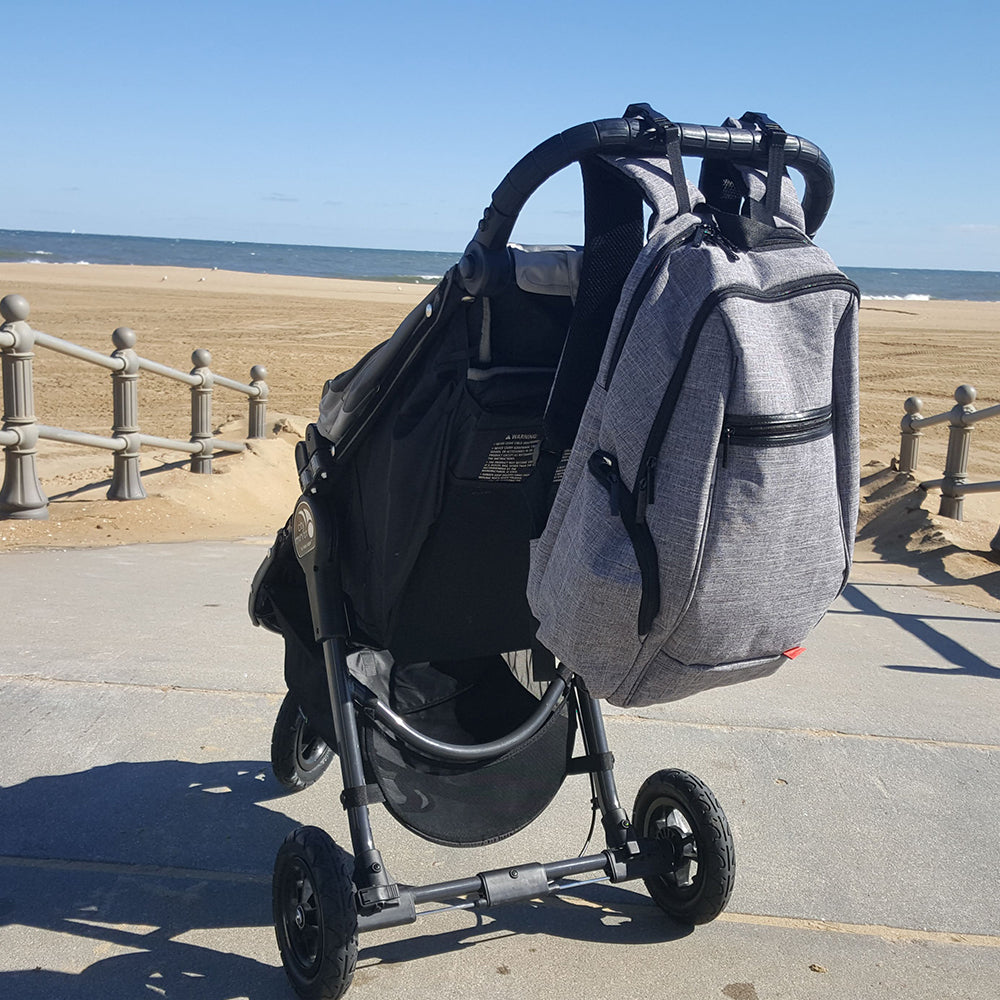Jaden Bag - Backpack Diaper Bag - best diaper bag - laptop bag - charging port - travel bag - work bag | Bags for Dads | WSEL bags