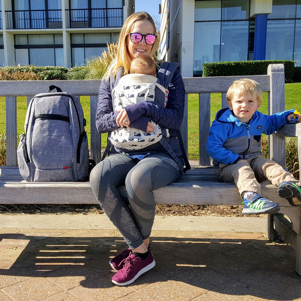 Jaden Bag - Backpack Diaper Bag - best diaper bag - laptop bag - charging port - travel bag - work bag | Bags for Dads | WSEL bags