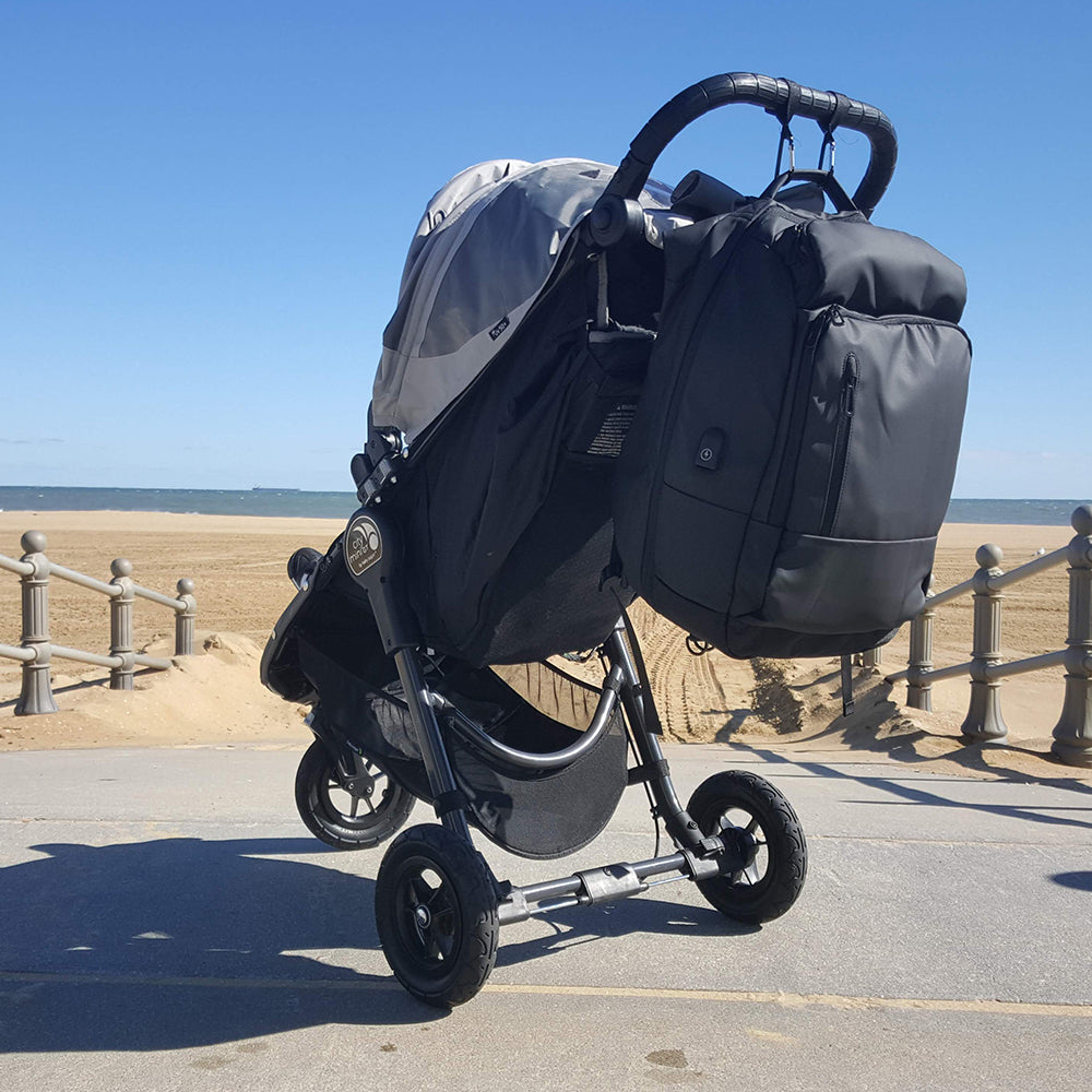 Jett Bag - Backpack Diaper Bags - best diaper bag - laptop bag - charging port - travel bag - work bag | Bags for Dads | WSEL bags